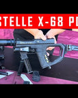 Grip Vertical Porta Magazine Para Marcadoras PISTELLE X-68 (Con Rieles Laterales)
