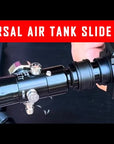 Adaptador de Aire con Válvula Deslizante On/Off Integrada (Rosca Hembra Para Tanque de Aire – Rosca Macho Para Tanque de Aire)
