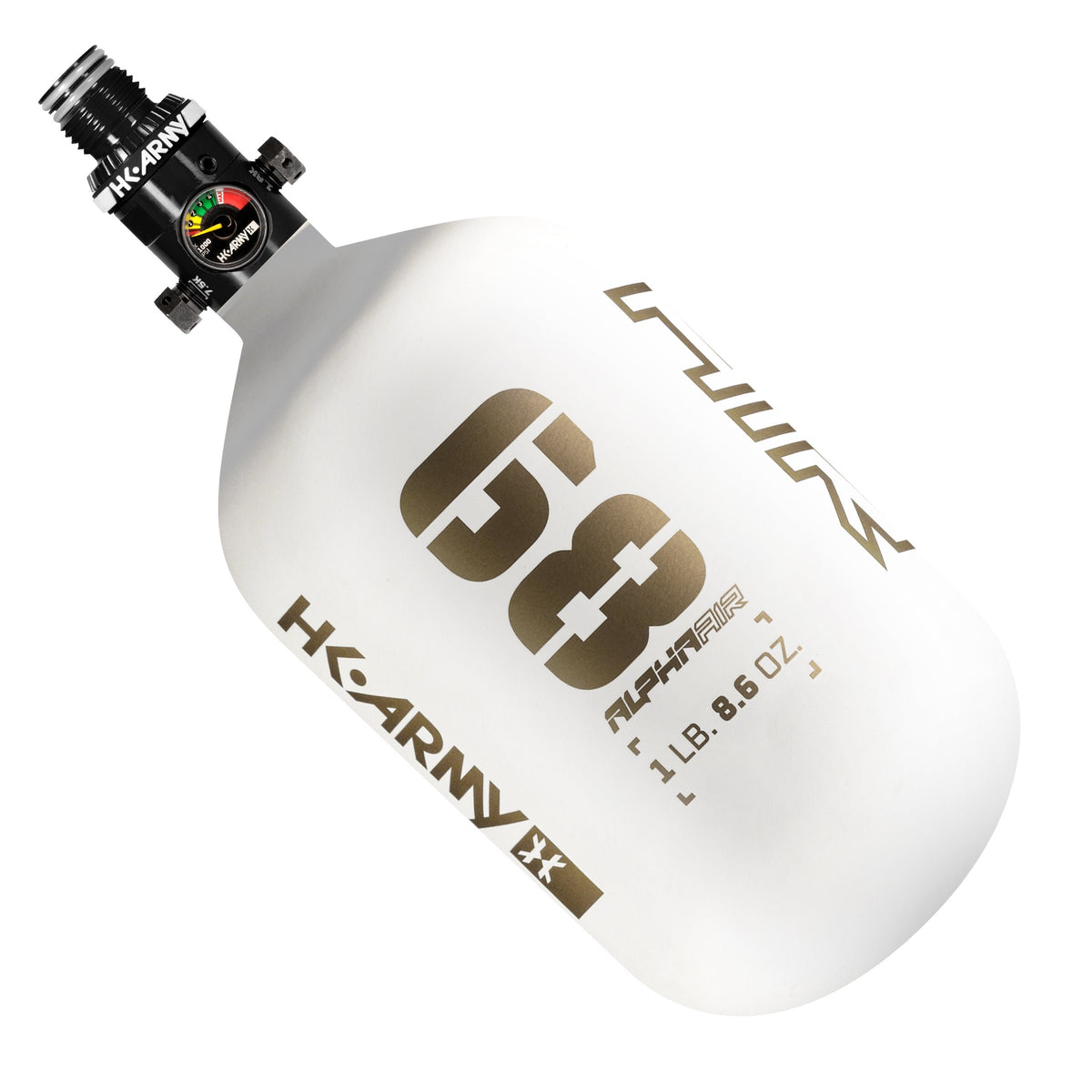 Tanque de Aire Comprimido (HPA) "ALPHA AIR" | Fibra de Carbono Ultra Ligero - 4500 psi