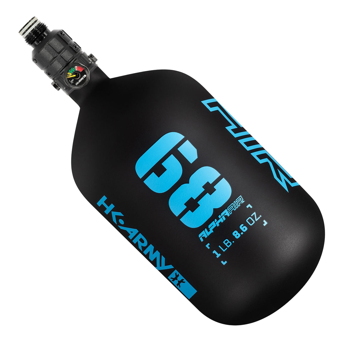 Tanque de Aire Comprimido (HPA) "ALPHA AIR" | Fibra de Carbono Ultra Ligero - 4500 psi