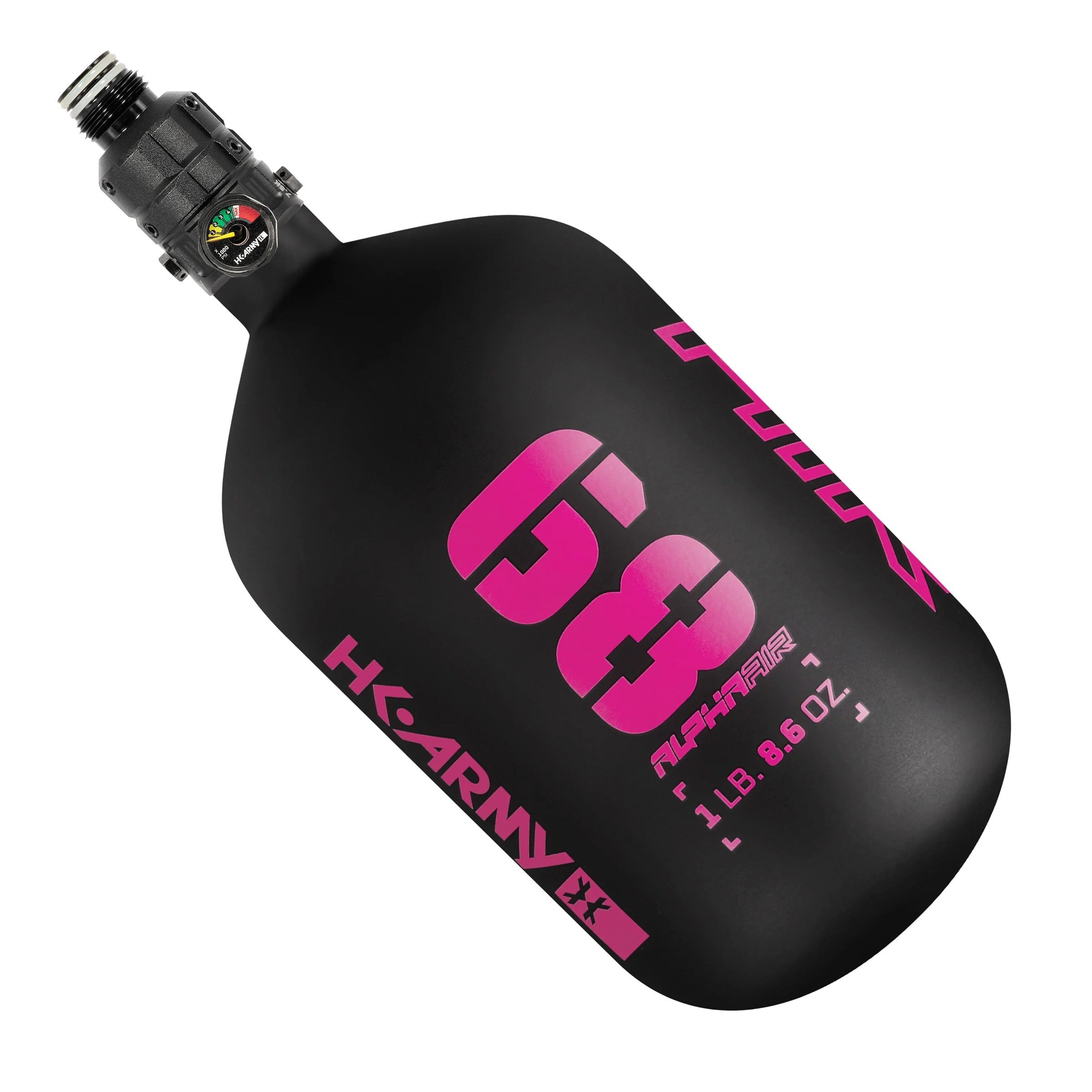 Tanque de Aire Comprimido (HPA) "ALPHA AIR" | Fibra de Carbono Ultra Ligero - 4500 psi