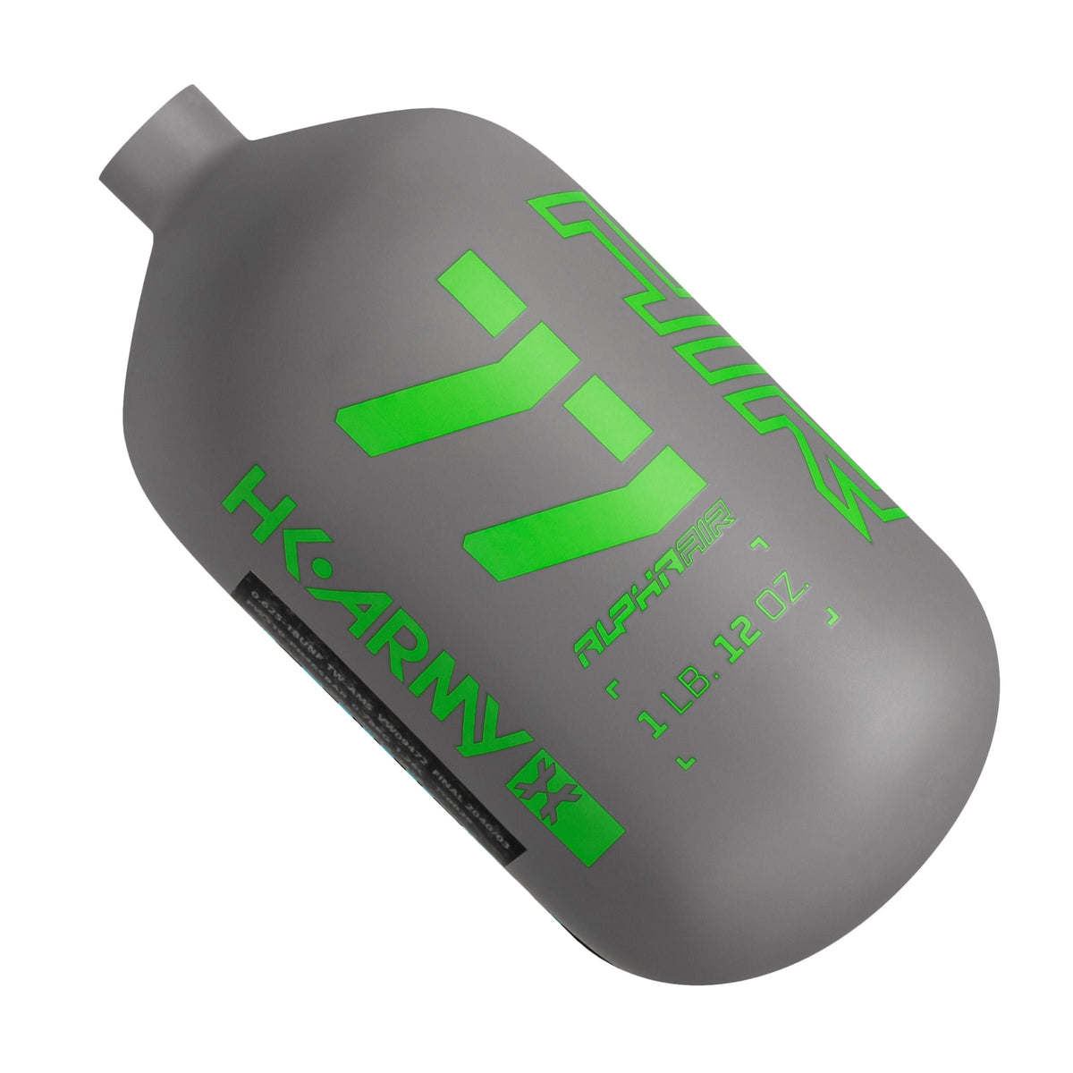 Tanque de Aire Comprimido (HPA) "ALPHA AIR" | Fibra de Carbono Ultra Ligero - 4500 psi