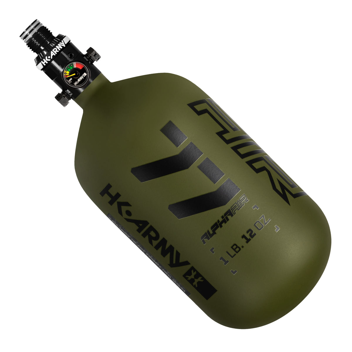 Tanque de Aire Comprimido (HPA) "ALPHA AIR" | Fibra de Carbono Ultra Ligero - 4500 psi