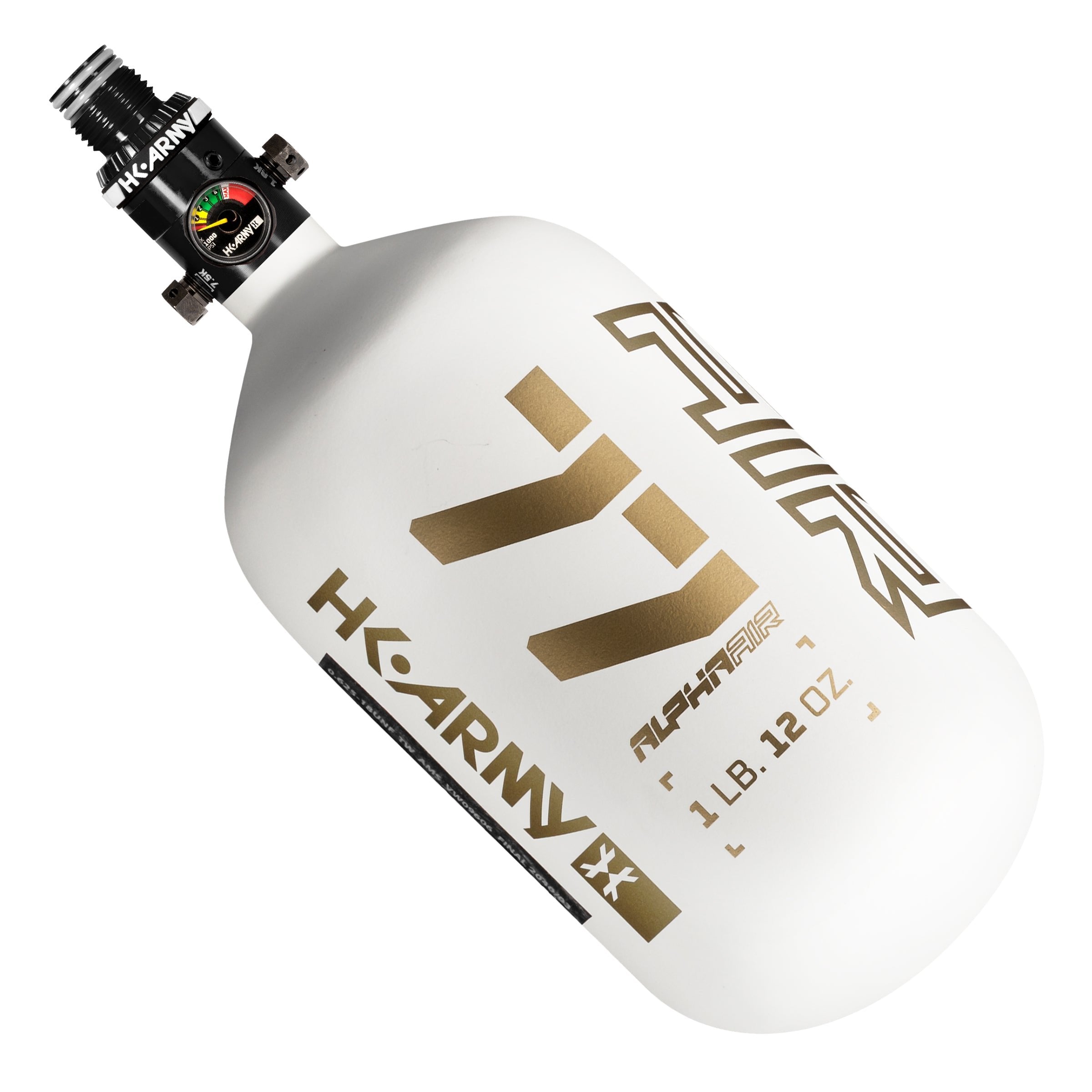 Tanque de Aire Comprimido (HPA) "ALPHA AIR" | Fibra de Carbono Ultra Ligero - 4500 psi