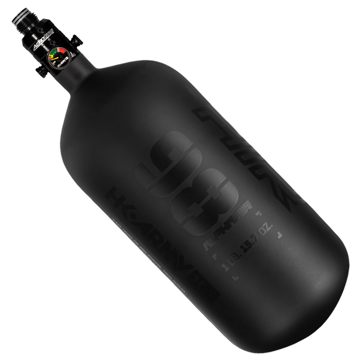 Tanque de Aire Comprimido (HPA) "ALPHA AIR" | Fibra de Carbono Ultra Ligero - 4500 psi