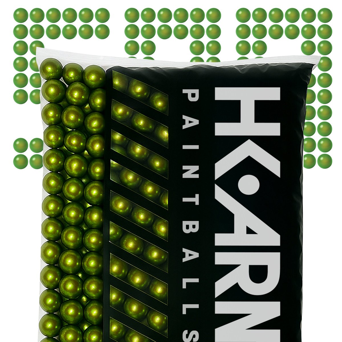 HK ARMY PREMIER | Level 3 - "Watermelon Blast Scented" Paintballs - (Bolas de Pintura para Escenario / MAGFED con Aroma a Sandía) - .68 Cal.