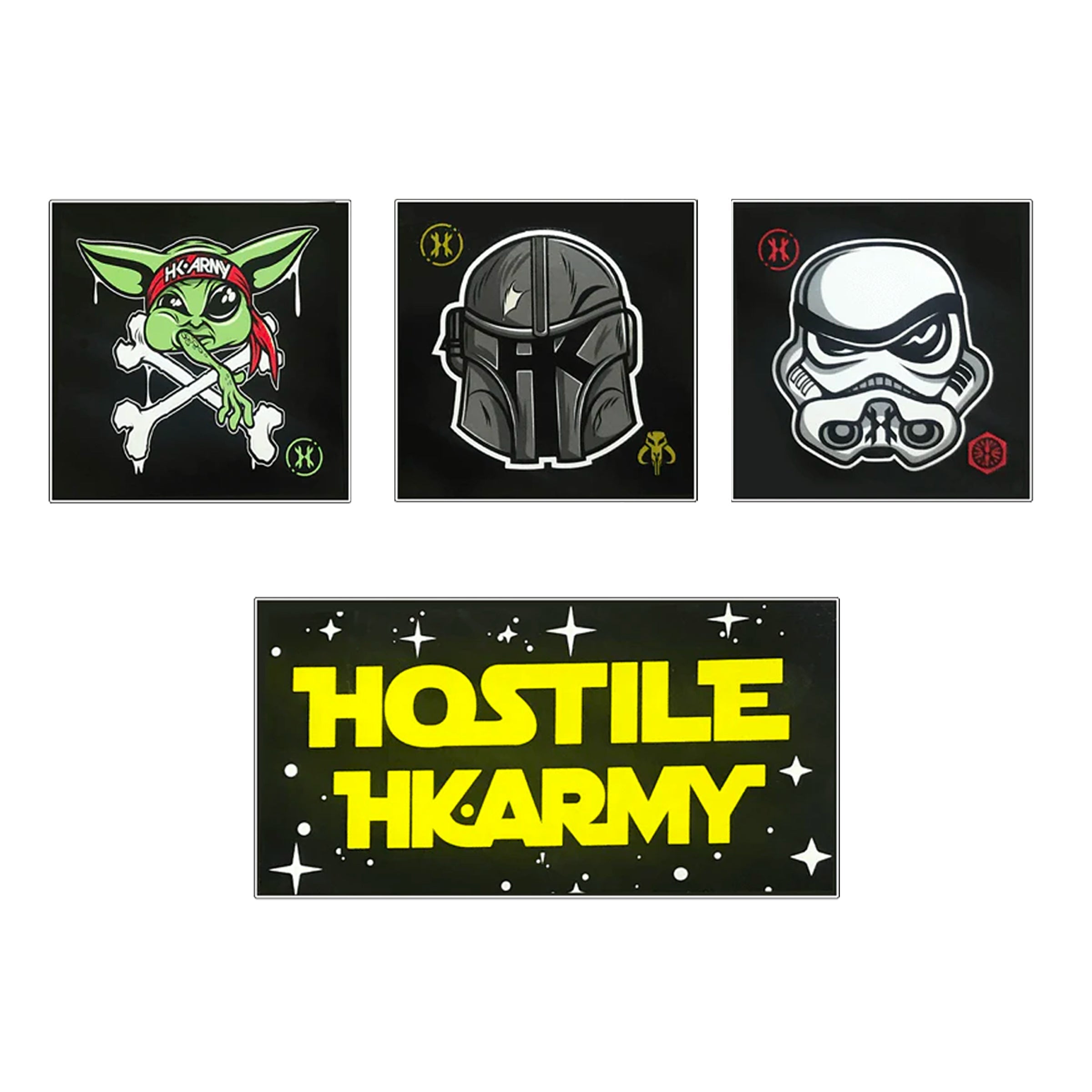 Pack de Stickers - HSTL WARS Combo