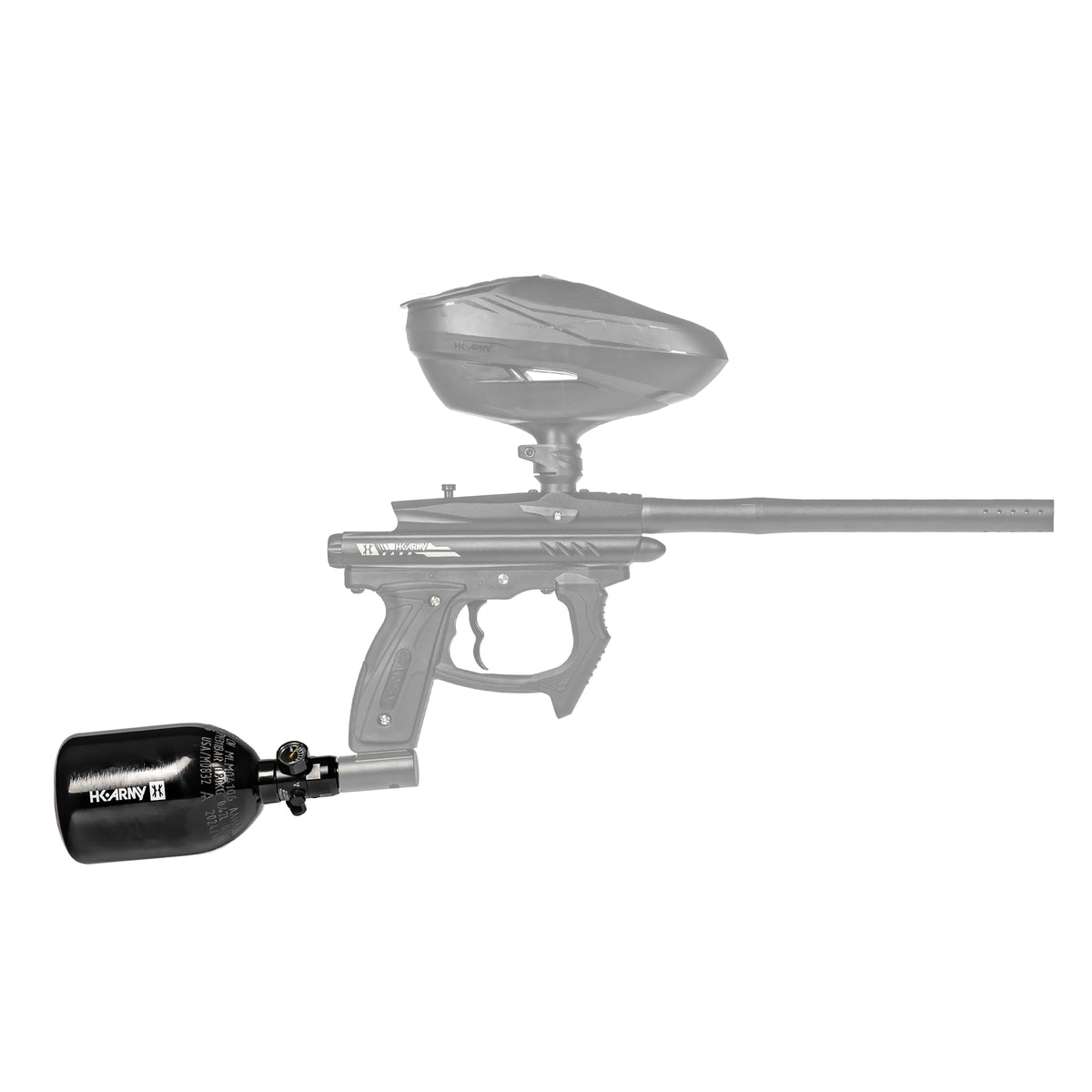 Tanque HPA de Aluminio (Aire Comprimido) HK Army - 3000 psi | Tamaños: 13, 26, 48 &amp; 62 ci