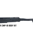 Body Kit Estilo "CMP-18" Para Marcadoras TiPX, con sistemas de rieles 1913 Picatinny + Culata Plegable