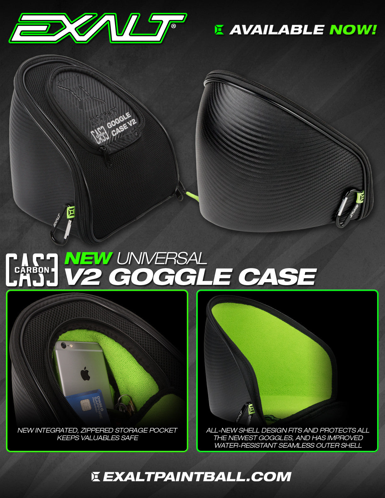 Goggle Case - Exalt CAS3 V2