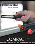 PEPPER BALL COMPACT LAUNCHER "Disparador Compacto" (Defensa Personal No Letal - Self Defense)