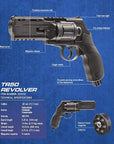 Revólver T4E TR50 Calibre .50 - 7.5 Joules | - "THE ZOMBIE KILLER"